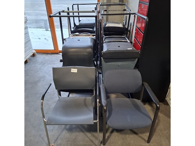 Ca. 18x vergaderstoel o.a. thonet - afbeelding 2 van  8