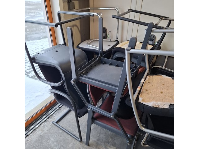 Ca. 18x vergaderstoel o.a. thonet - afbeelding 3 van  8