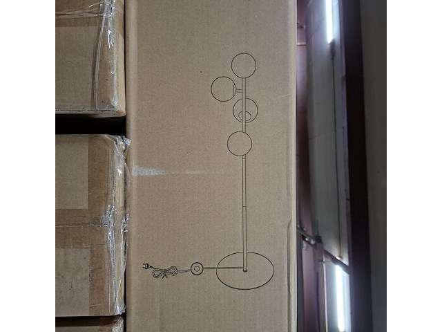 Ca. 18x vloerlamp, furniqs, crystal - afbeelding 4 van  5