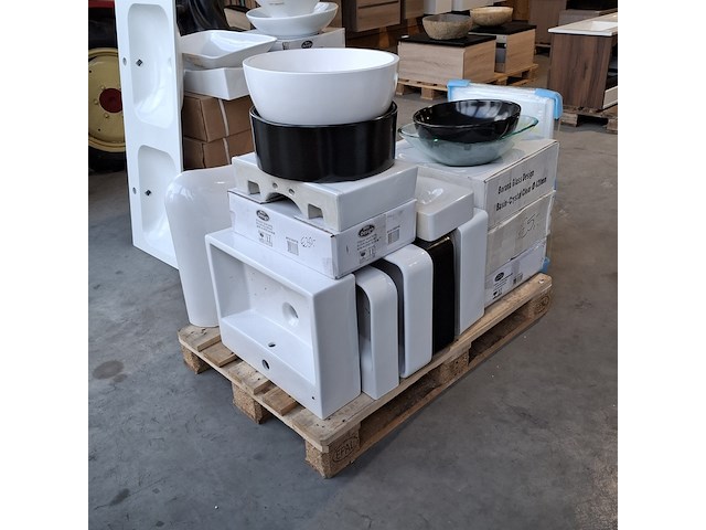 Ca. 18x waskommen - wastafels - afbeelding 5 van  17