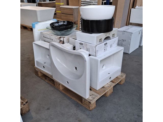 Ca. 18x waskommen - wastafels - afbeelding 6 van  17