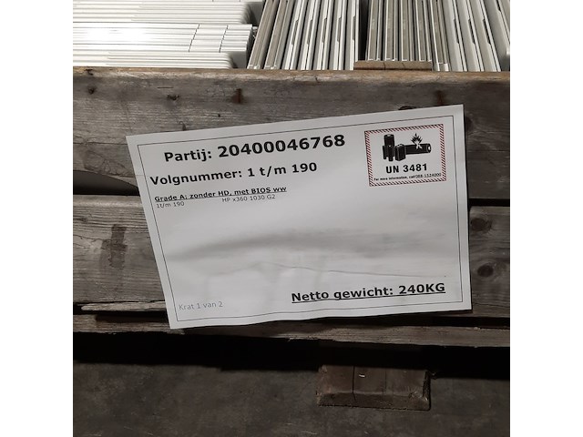 Ca. 190x laptop, hp, x360 1030 g2 - afbeelding 3 van  11