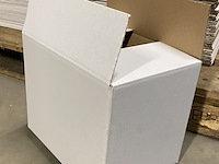 Ca. 190x verzenddozen 30x22x25cm, wit - afbeelding 2 van  2