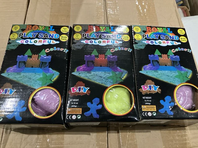 Ca. 192x playsand colorful sets - afbeelding 1 van  4