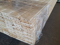 Ca. 195x vuren saunaschrootjes, 1,6 x 9,5 x 420 cm - afbeelding 3 van  6