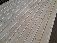 Ca. 195x vuren saunaschrootjes, 1,6 x 9,5 x 420 cm - afbeelding 4 van  6