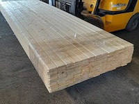 Ca. 195x vuren saunaschrootjes, 1,6 x 9,5 x 420 cm - afbeelding 5 van  6