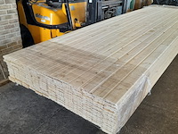 Ca. 195x vuren saunaschrootjes, 1,6 x 9,5 x 420 cm - afbeelding 3 van  7