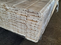 Ca. 195x vuren saunaschrootjes, 1,6 x 9,5 x 420 cm - afbeelding 4 van  7