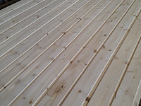 Ca. 195x vuren saunaschrootjes, 1,6 x 9,5 x 420 cm - afbeelding 5 van  7