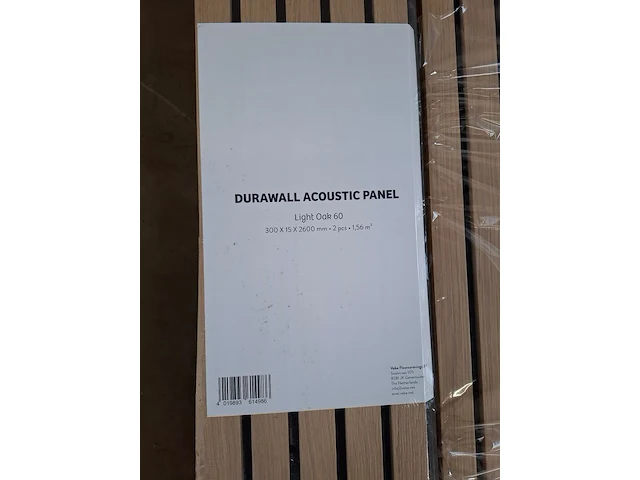 Ca 19x akoestisch paneel durawall, light oak - afbeelding 3 van  3