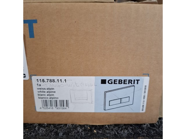 Ca. 19x bedieningspaneel, grohe, diverse producten - afbeelding 7 van  9