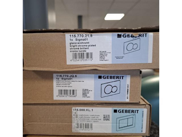 Ca. 19x bedieningspaneel, grohe, diverse producten - afbeelding 8 van  9