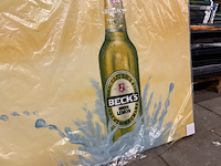 Ca. 19x canvas schilderij beck's 90x60 - afbeelding 4 van  5