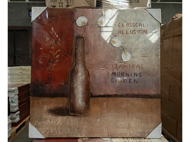 Ca. 19x canvas schilderij modern 80x80 - afbeelding 1 van  6