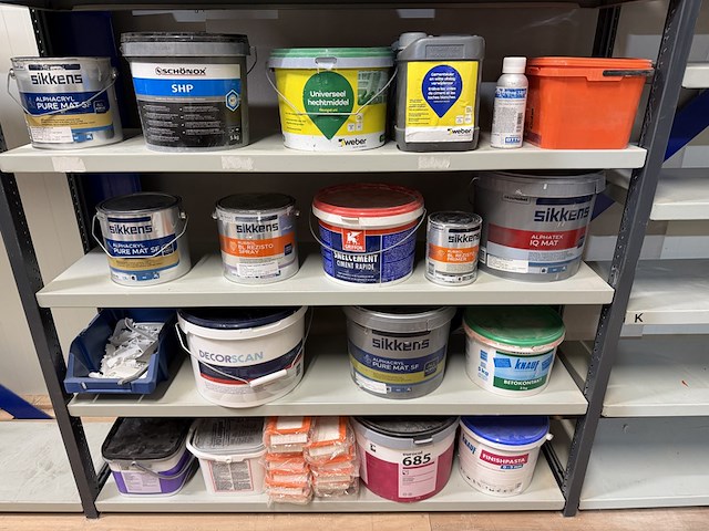 Ca. 19x diversen w.o. primer, hechtmiddel, voorstrijk, w.o. sikkens, griffon, knauf - afbeelding 1 van  7