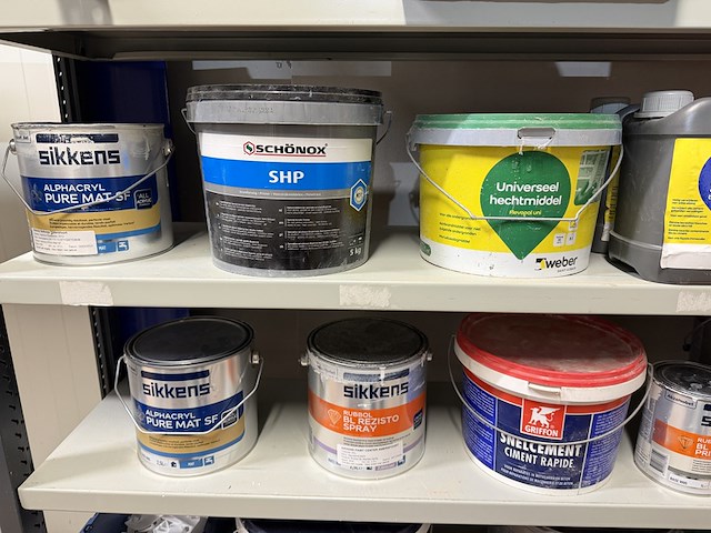 Ca. 19x diversen w.o. primer, hechtmiddel, voorstrijk, w.o. sikkens, griffon, knauf - afbeelding 3 van  7