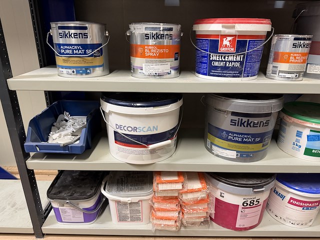 Ca. 19x diversen w.o. primer, hechtmiddel, voorstrijk, w.o. sikkens, griffon, knauf - afbeelding 4 van  7