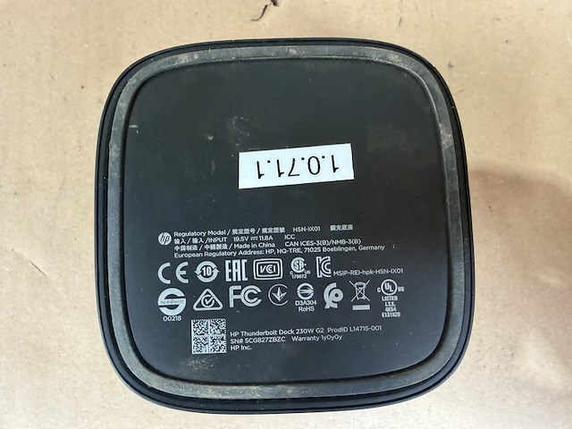 Ca. 19x dockingstation, hp, thunderbolt dock g2 - afbeelding 3 van  4