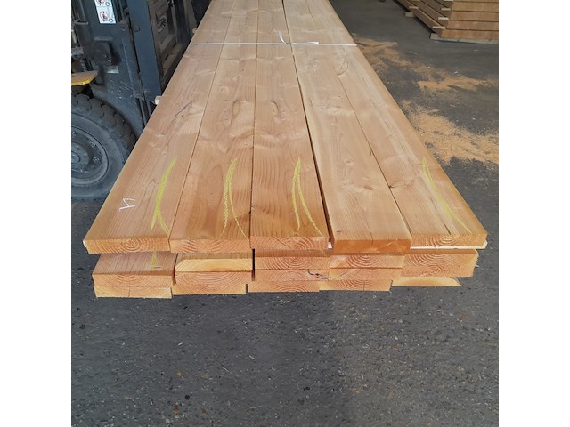 Ca. 19x douglas balk, 4,5 x 20,5 x 400 cm - afbeelding 1 van  5