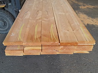 Ca. 19x douglas balk, 4,5 x 20,5 x 400 cm