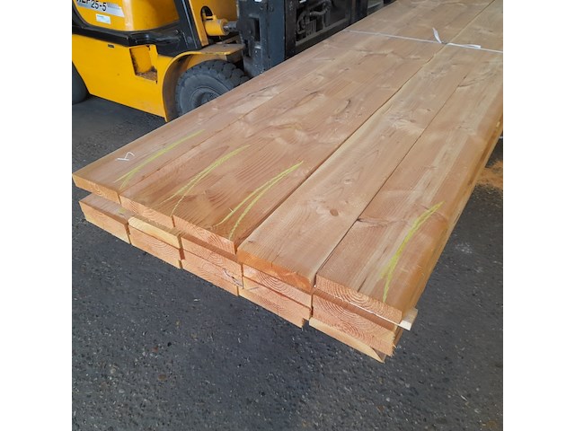 Ca. 19x douglas balk, 4,5 x 20,5 x 400 cm - afbeelding 2 van  5