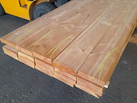 Ca. 19x douglas balk, 4,5 x 20,5 x 400 cm - afbeelding 2 van  5