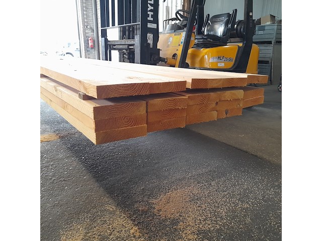 Ca. 19x douglas balk, 4,5 x 20,5 x 400 cm - afbeelding 4 van  5