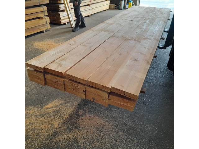 Ca. 19x douglas balk, 4,5 x 20,5 x 400 cm - afbeelding 5 van  5