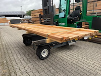 Ca. 19x douglas regels geschaafd, 40x70mm, lengte 500cm - afbeelding 2 van  3