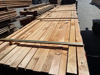 Ca. 19x douglas regels geschaafd, 40x70mm, lengte 500cm - afbeelding 1 van  3