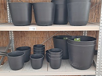 Ca. 19x kunststof bloempot, ts collection - afbeelding 1 van  10