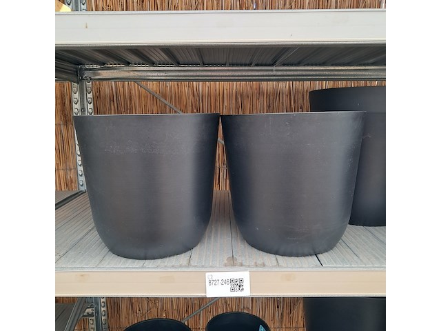 Ca. 19x kunststof bloempot, ts collection - afbeelding 3 van  10