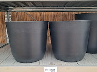 Ca. 19x kunststof bloempot, ts collection - afbeelding 3 van  10