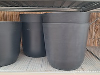 Ca. 19x kunststof bloempot, ts collection - afbeelding 4 van  10