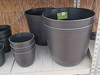 Ca. 19x kunststof bloempot, ts collection - afbeelding 6 van  10