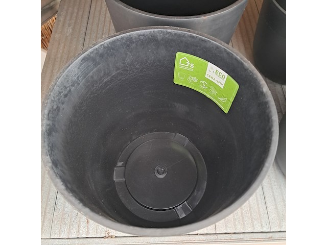 Ca. 19x kunststof bloempot, ts collection - afbeelding 9 van  10