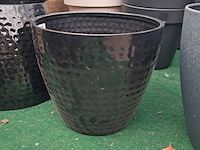 Ca. 19x kunststof/ metalen bloempot, o.a. geli - afbeelding 11 van  13