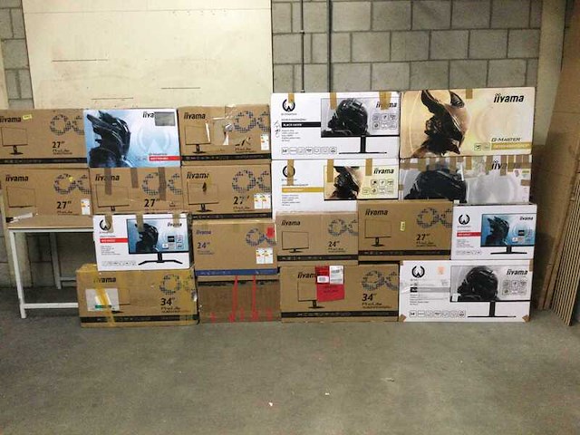 Ca. 19x monitor, ilyama - afbeelding 1 van  10