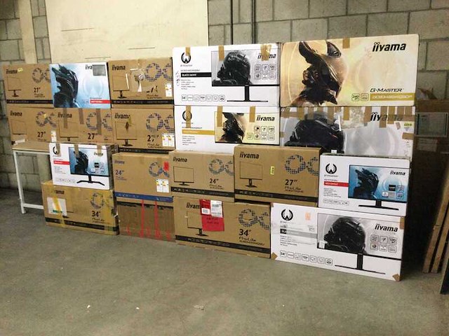 Ca. 19x monitor, ilyama - afbeelding 3 van  10