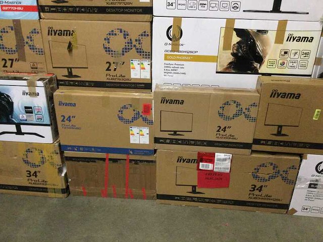 Ca. 19x monitor, ilyama - afbeelding 8 van  10