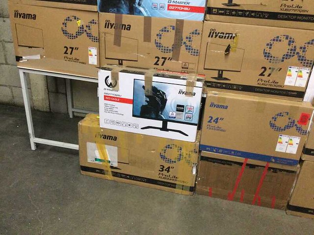 Ca. 19x monitor, ilyama - afbeelding 10 van  10