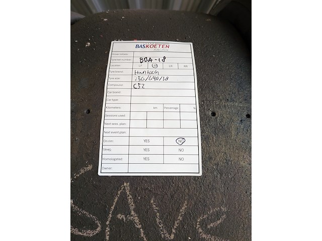 Ca. 19x raceband slicks / regenband, hankook, michelin, pirelli - afbeelding 37 van  39