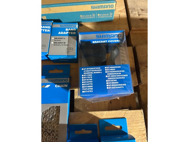 Ca. 19x shimano fietsonderdelen w.o. fietskettingen - afbeelding 4 van  8
