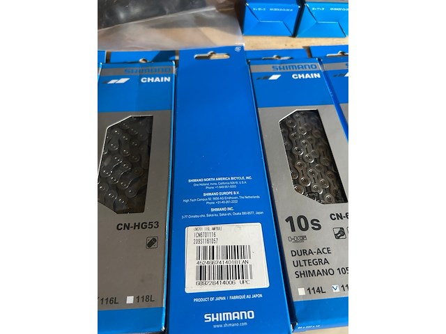 Ca. 19x shimano fietsonderdelen w.o. fietskettingen - afbeelding 7 van  8