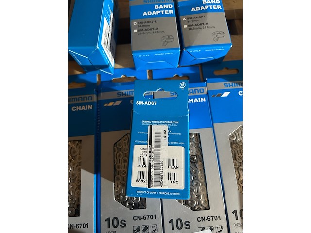 Ca. 19x shimano fietsonderdelen w.o. fietskettingen - afbeelding 8 van  8