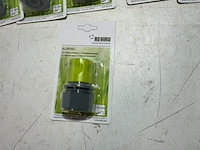 Ca. 19x slangstuk snelkoppeling, rehau, 19 mm (3/4"), wit - afbeelding 3 van  4