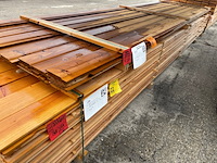 Ca. 19x thermo vuren channelsiding, 20x140mm, lengte 450cm - afbeelding 2 van  3