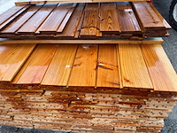 Ca. 19x thermo vuren channelsiding, 20x140mm, lengte 450cm - afbeelding 3 van  3