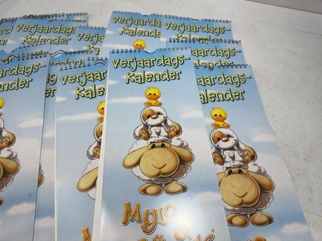 Ca. 19x verjaardagskalender, myo & friends - afbeelding 2 van  5